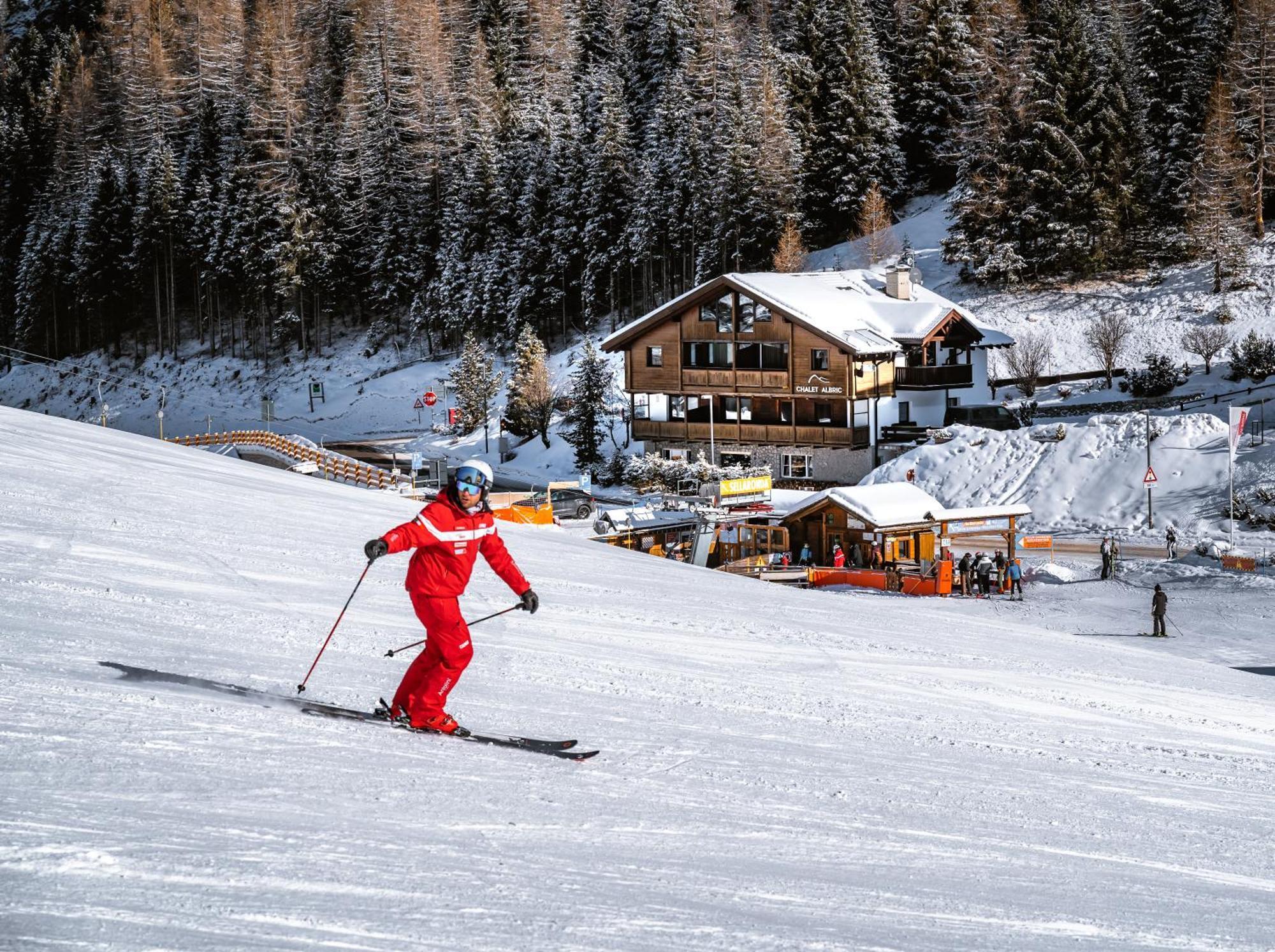 Chalet Albric Селва ди Вал Гардена Екстериор снимка